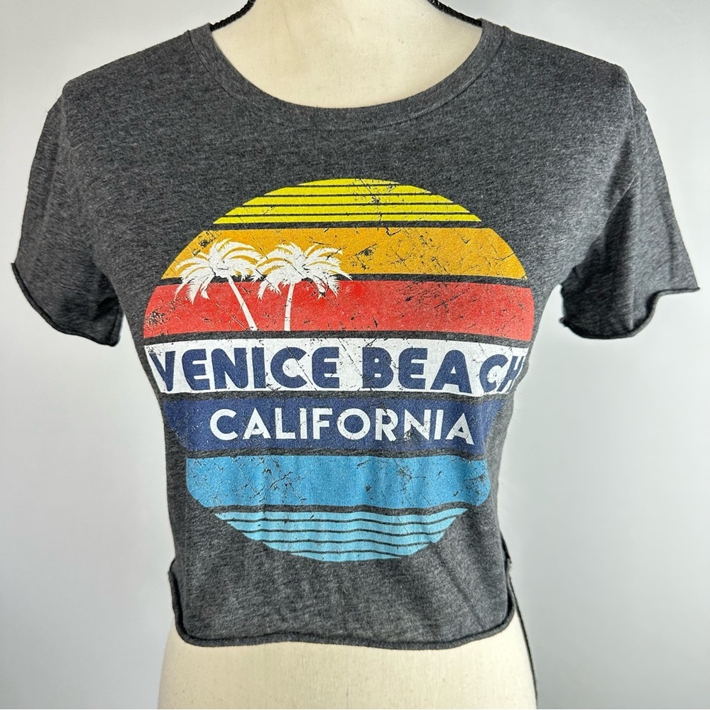 VENICE BEACH cropped short sleeve T-shirt - size XS